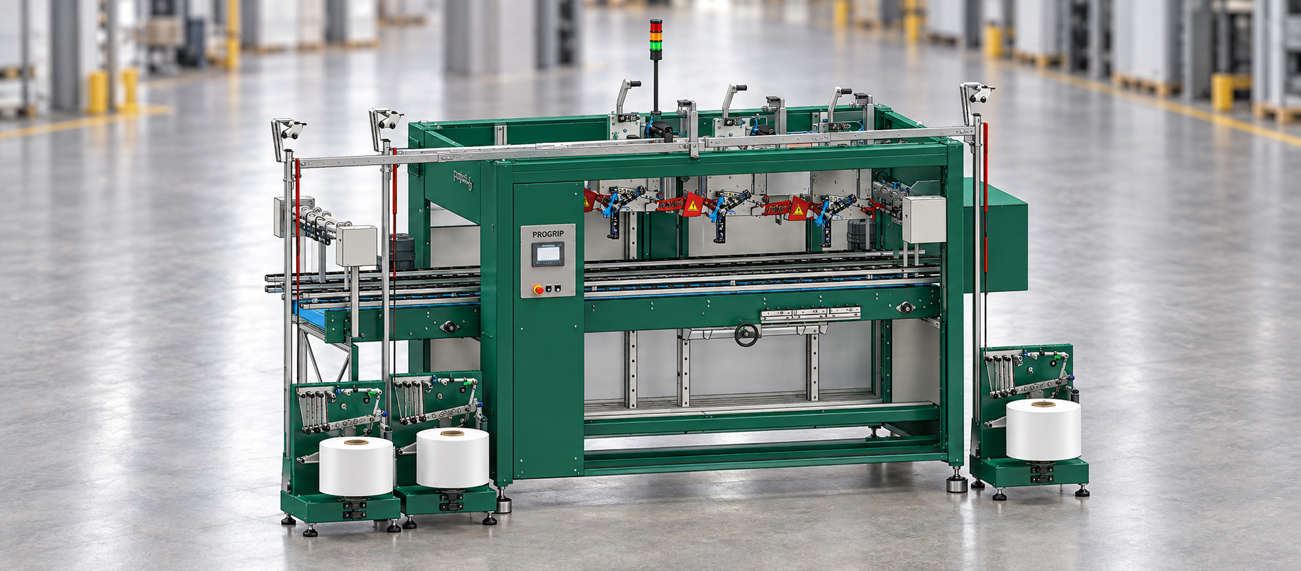 Tragegriff-Applikator (PROGRIP T) – Dreibahnig